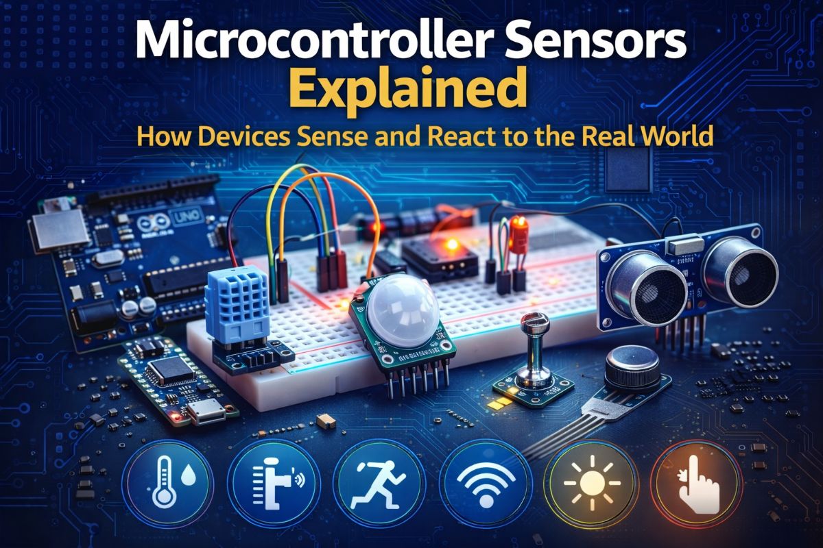 Sensors for microcontrollers