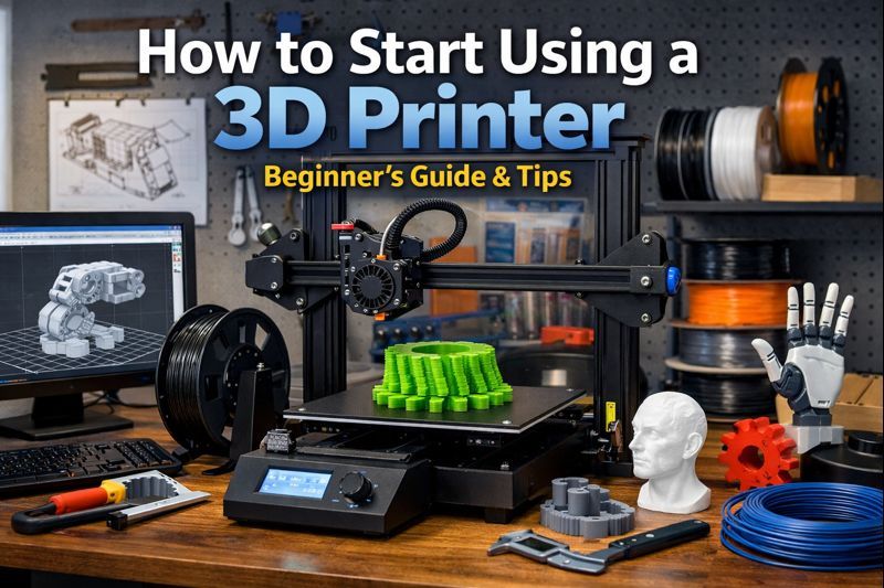 How to Start Using a 3D Printer: A Beginner’s Guide (Benefits, Challenges & Best Printers)